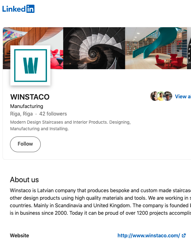 Winstaco LinkedIn