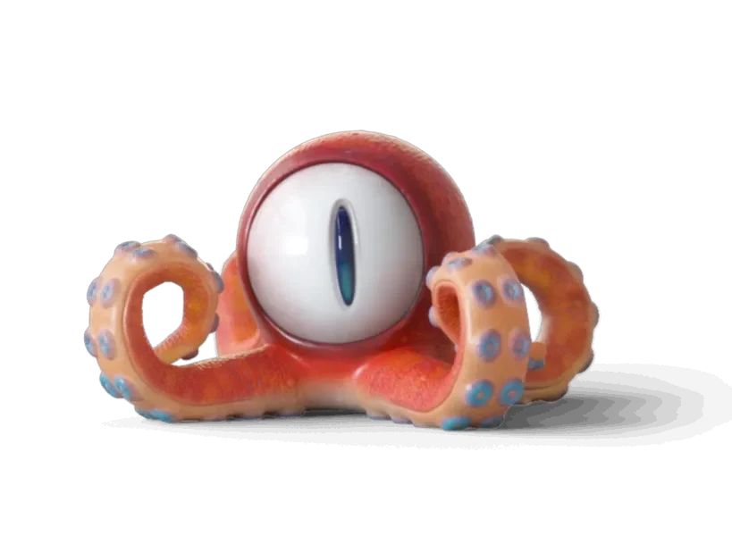 Criatura octopus mascot