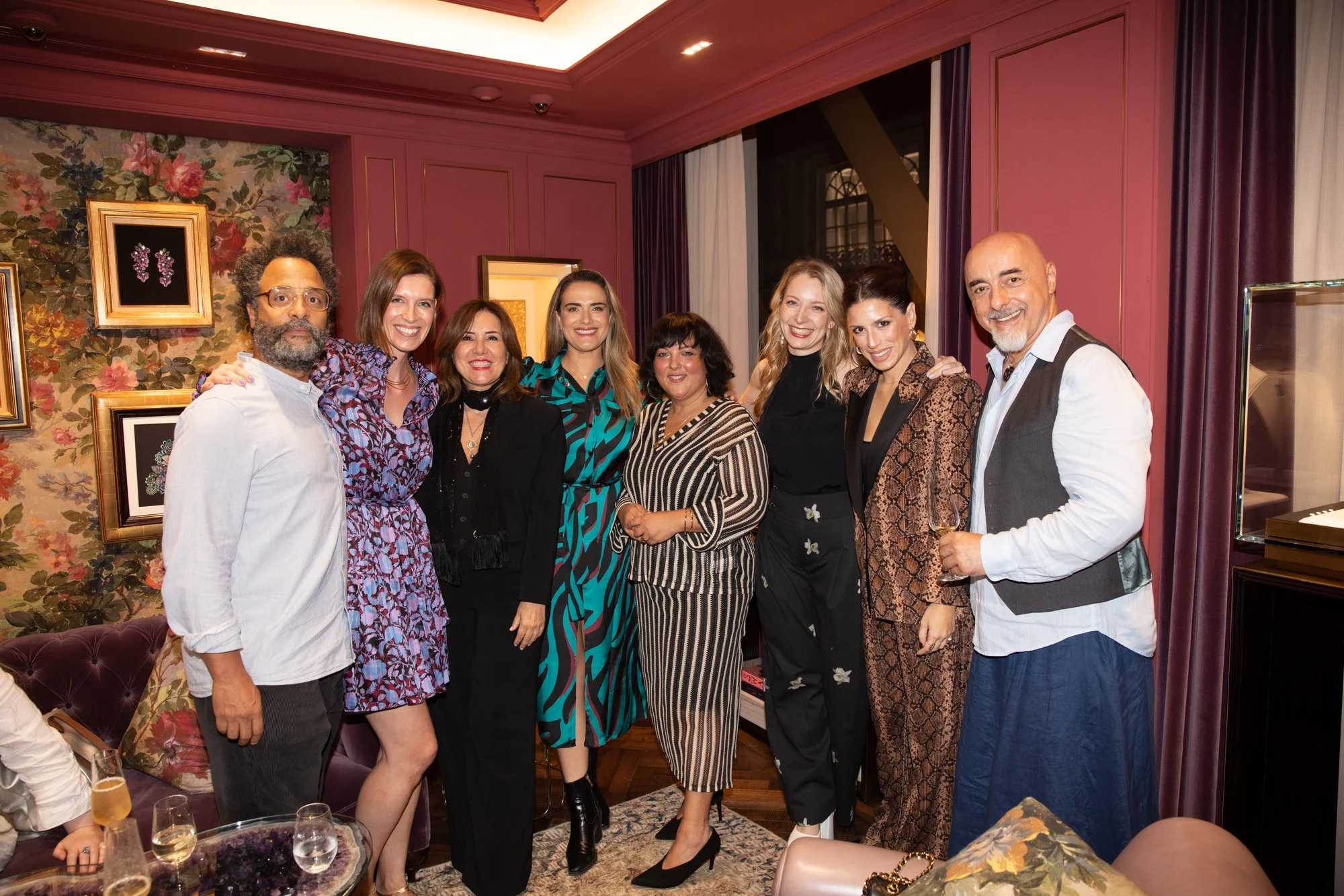The inaugural BTTL Action Grant winners, Nadia Fall and Nicky Bentham, together with the BTTL team at Chopard’s London boutique.