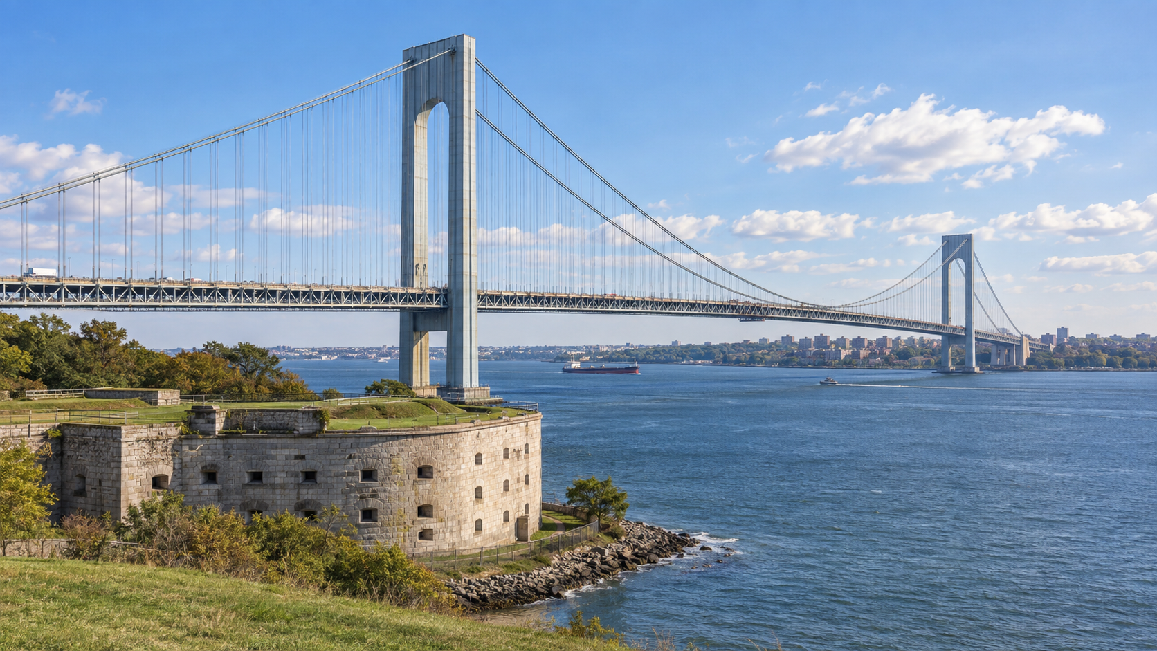 St. George waterfront on Staten Island