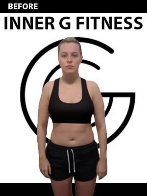Sally before training at Inner G Fitness Vaughan