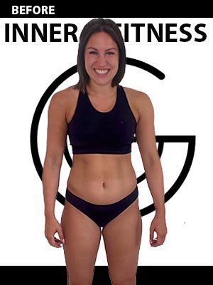 Carla before training at Inner G Fitness Vaughan
