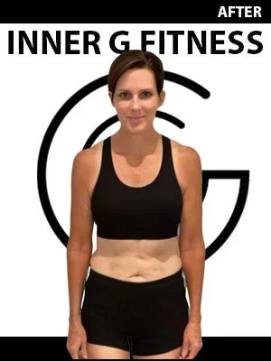 Talia after training at Inner G Fitness Vaughan