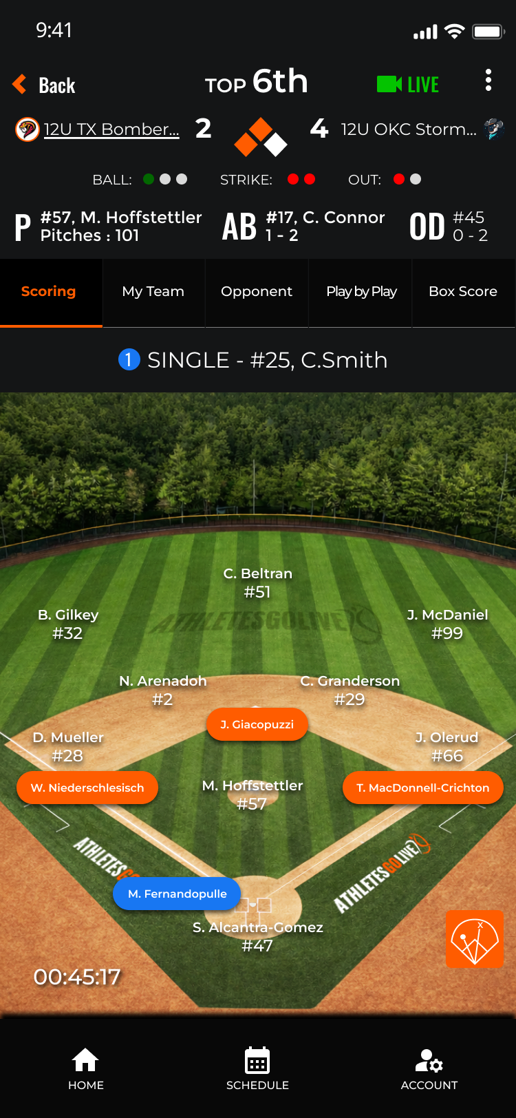 Live Game 6