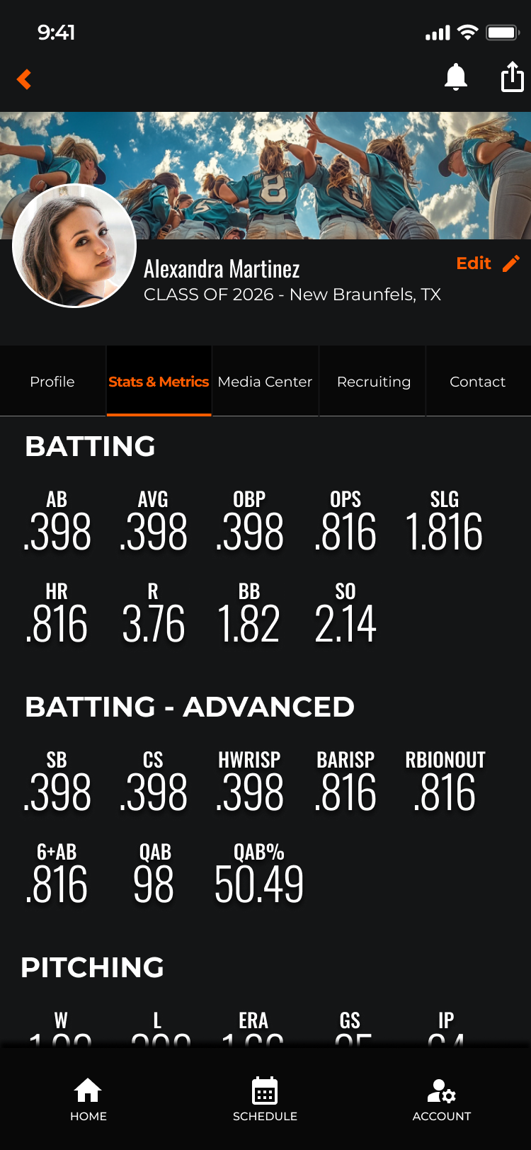 Athlete Profile 2