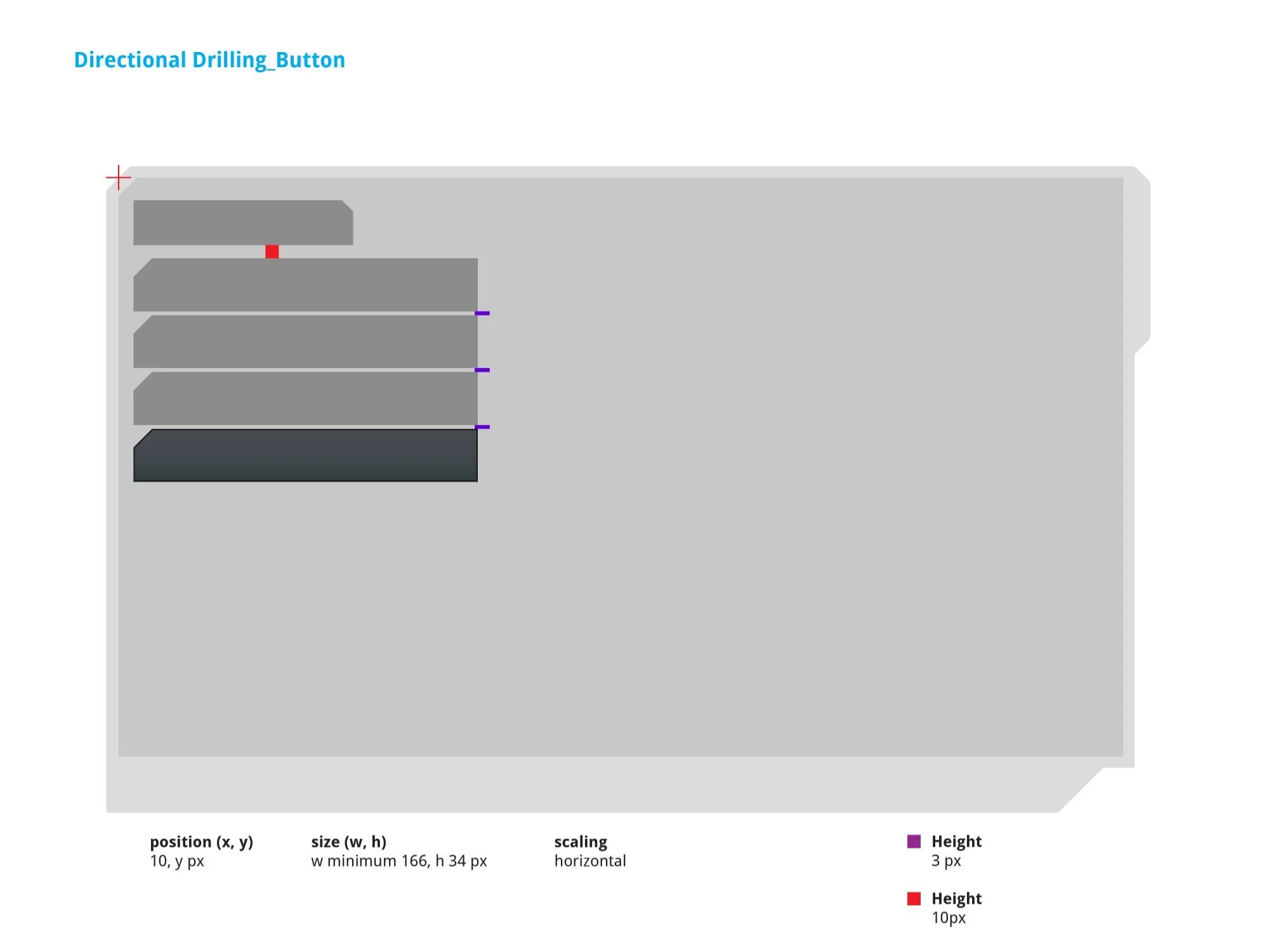 Sidebar button SVG stacking