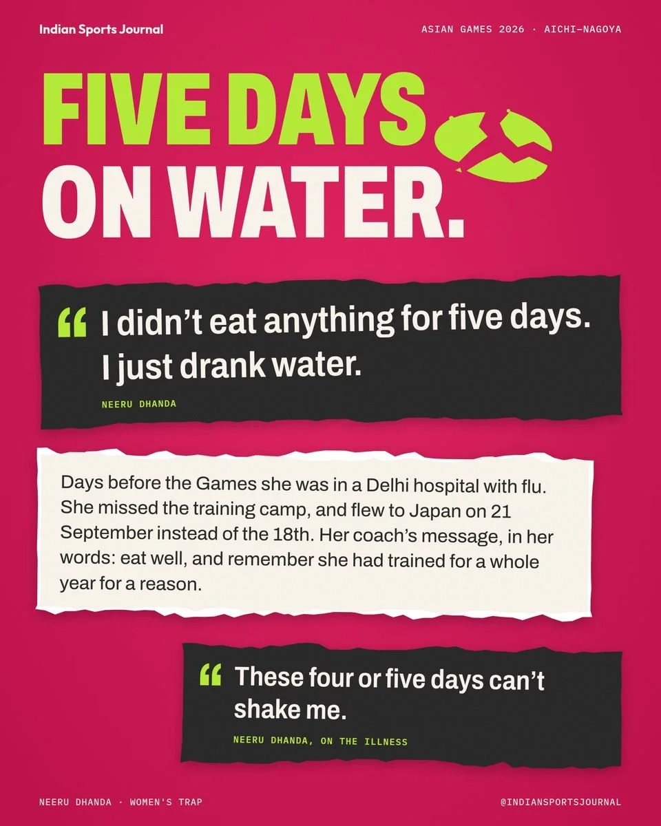 Slide 9 of 18: Five days on water.