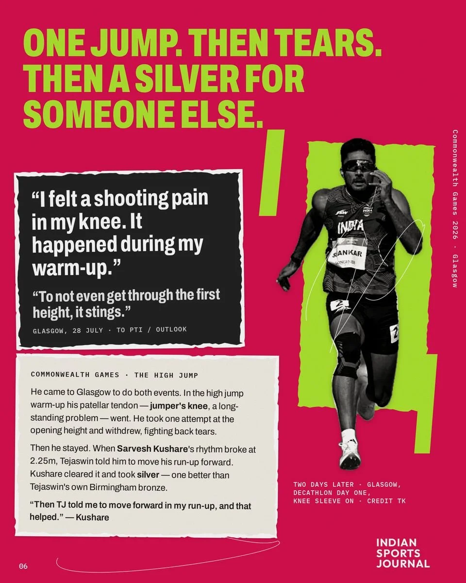Slide 6 of 10: One jump. Then tears. Then a silver for someone else.