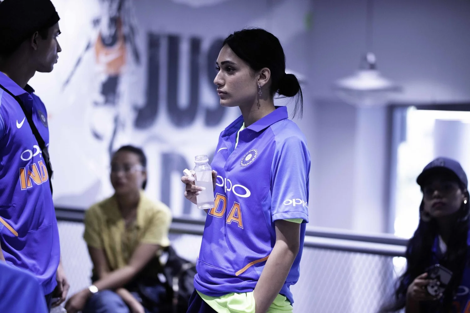 Nike Cricket jersey and store launch photograph