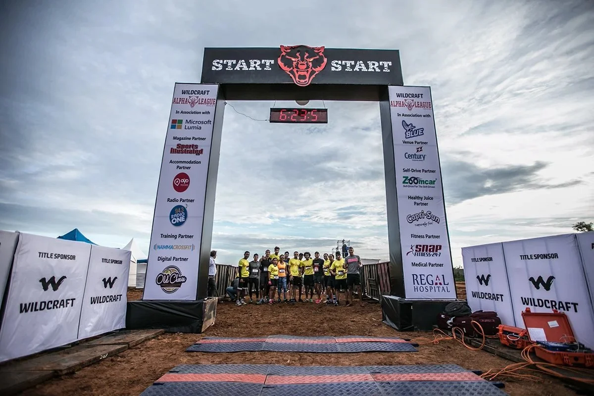 Alpha League Race obstacle course photograph