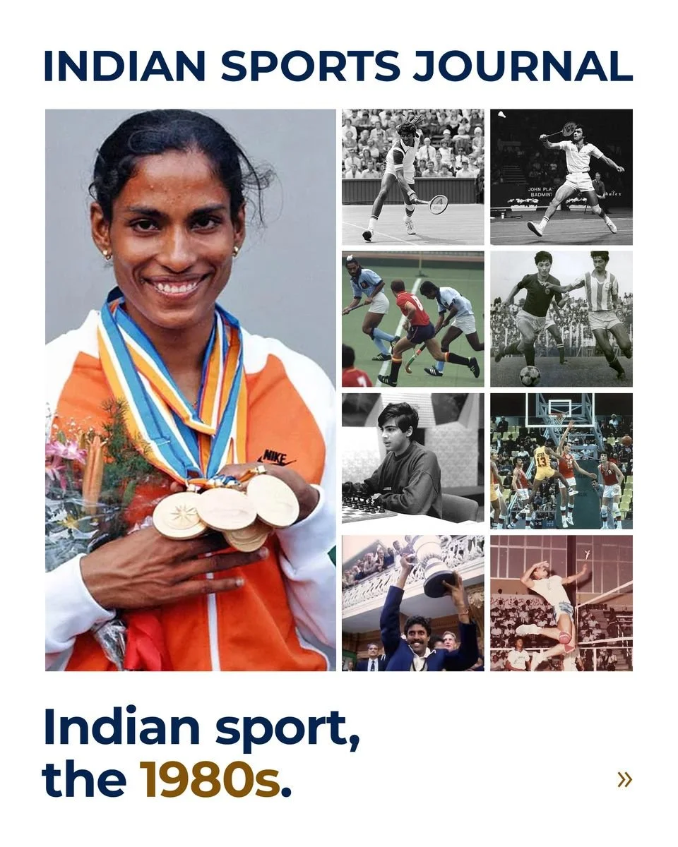Slide 1 of 18: Indian sport, the 1980s
