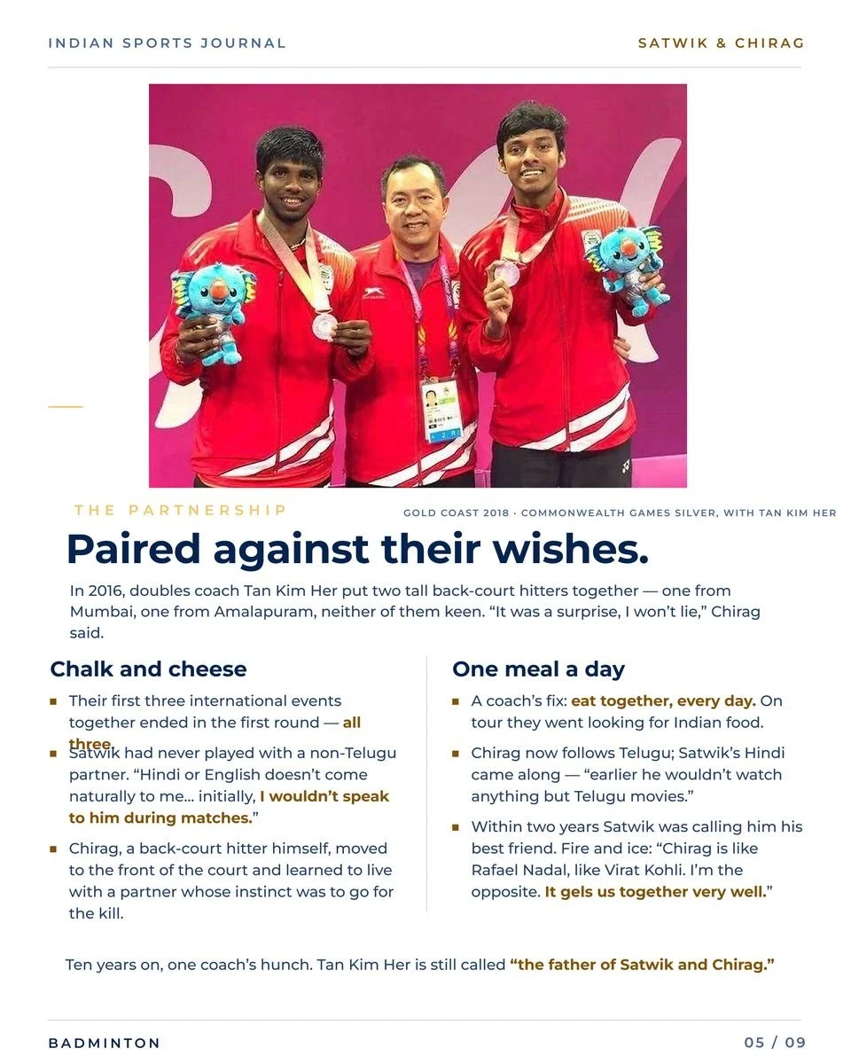Slide 5 of 9: Paired against their wishes.