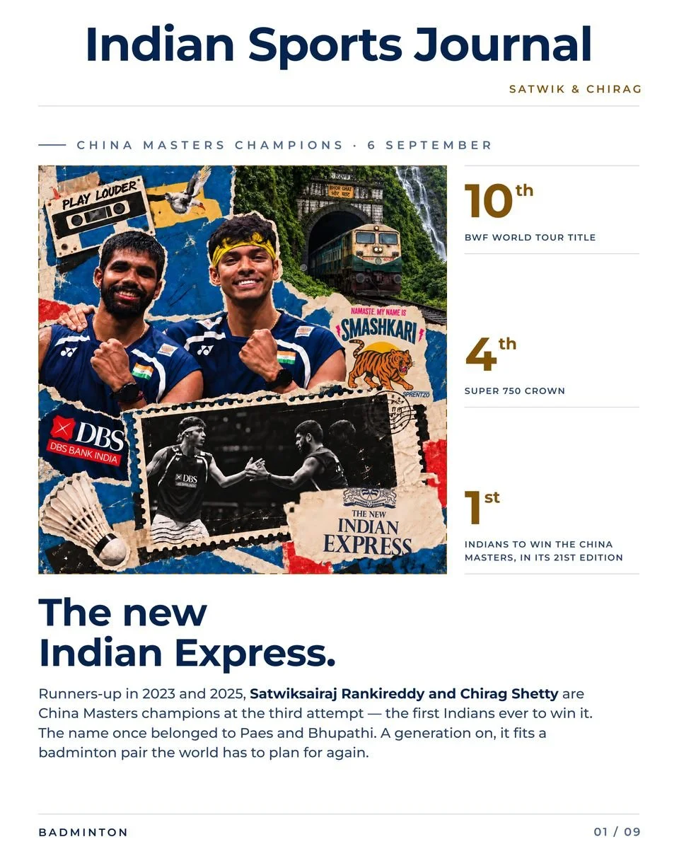 Slide 1 of 9: The new Indian Express.