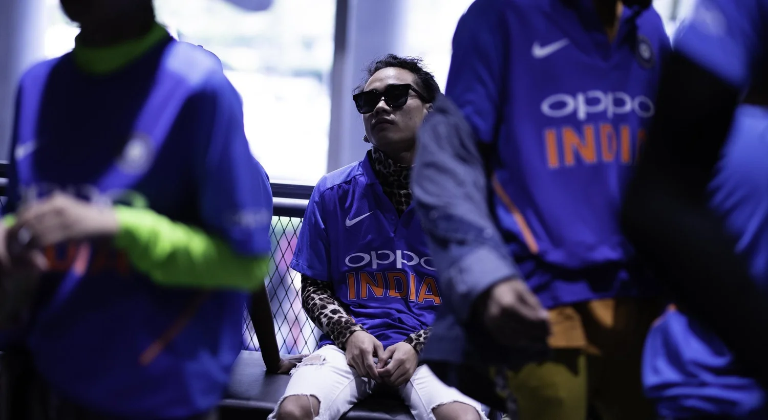 Nike Cricket jersey and store launch photograph