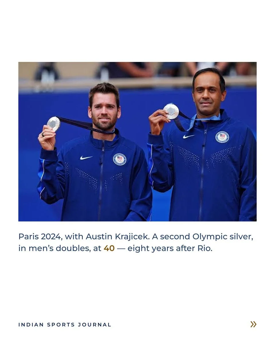 Slide 12 of 14: Paris 2024, with Austin Krajicek.