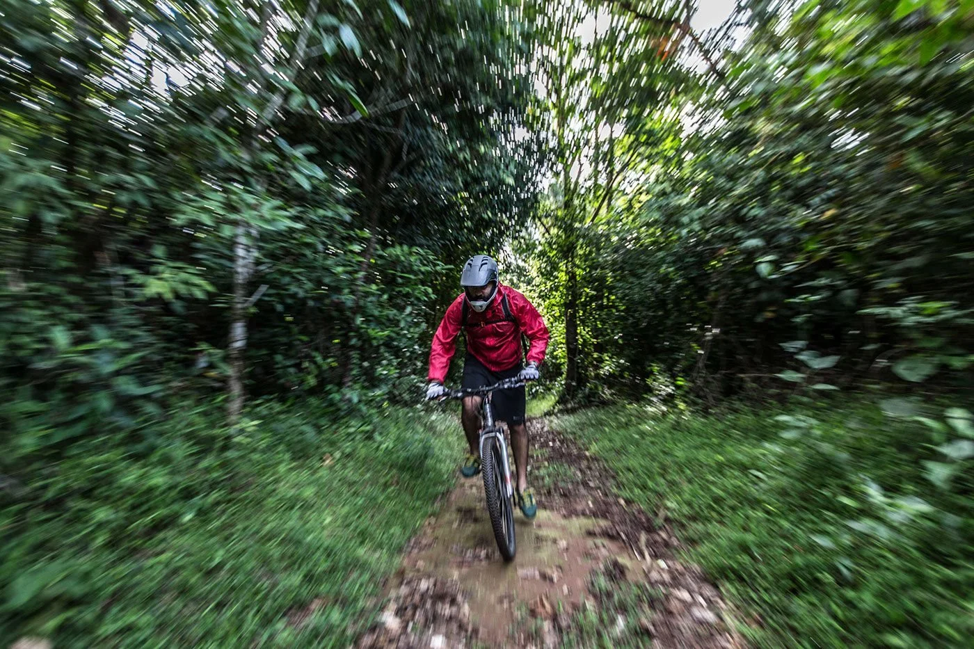 Track and Trail cycling campaign photograph