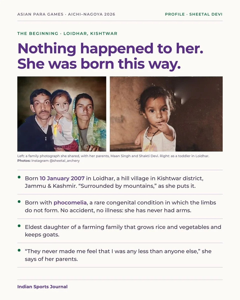 Slide 6 of 18: Nothing happened to her. She was born this way.