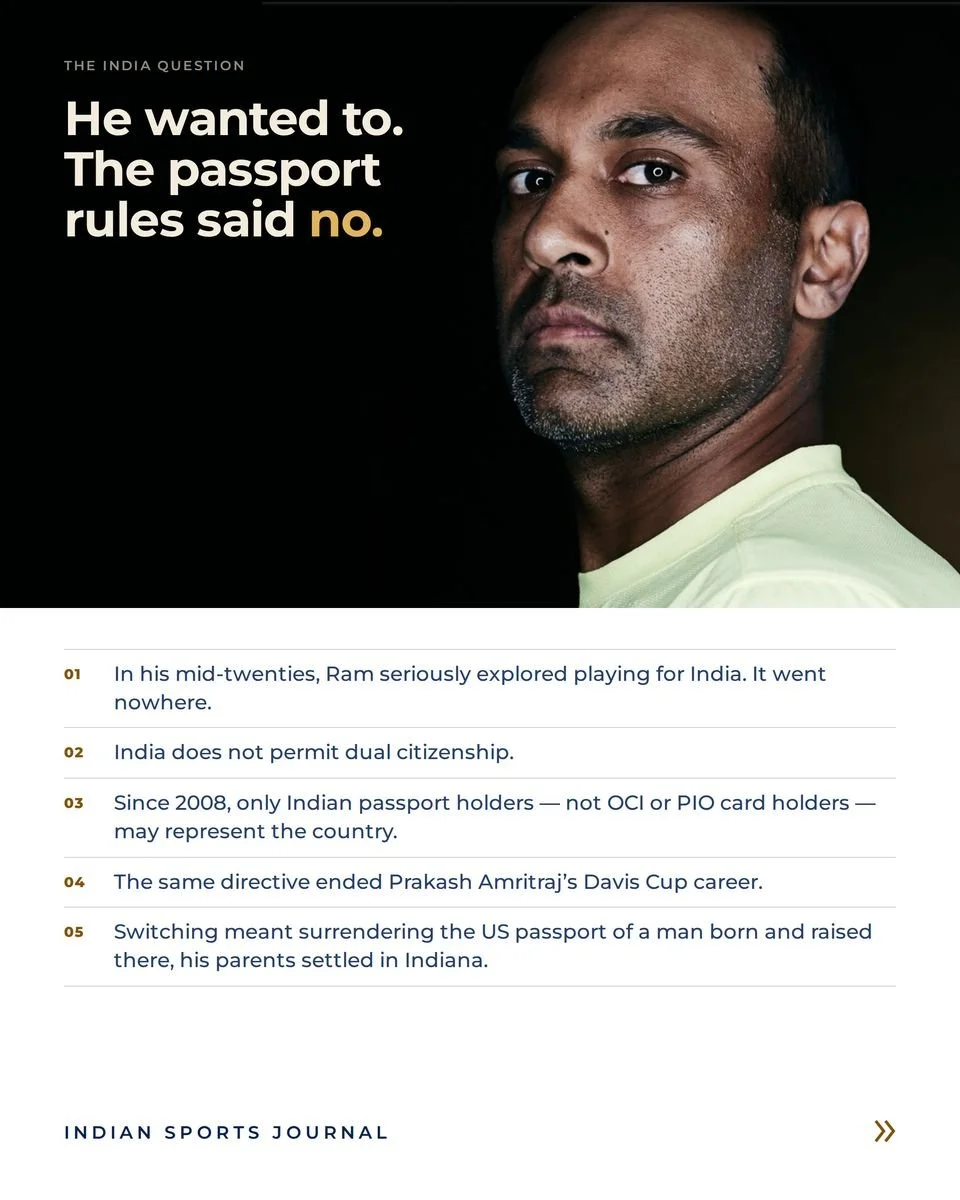 Slide 6 of 14: He wanted to. The passport rules said no.