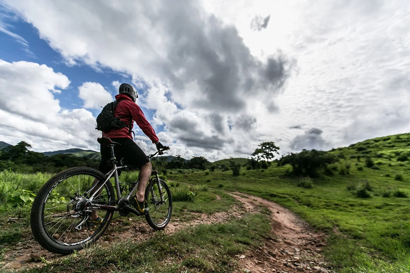 Track and Trail cycling campaign photograph