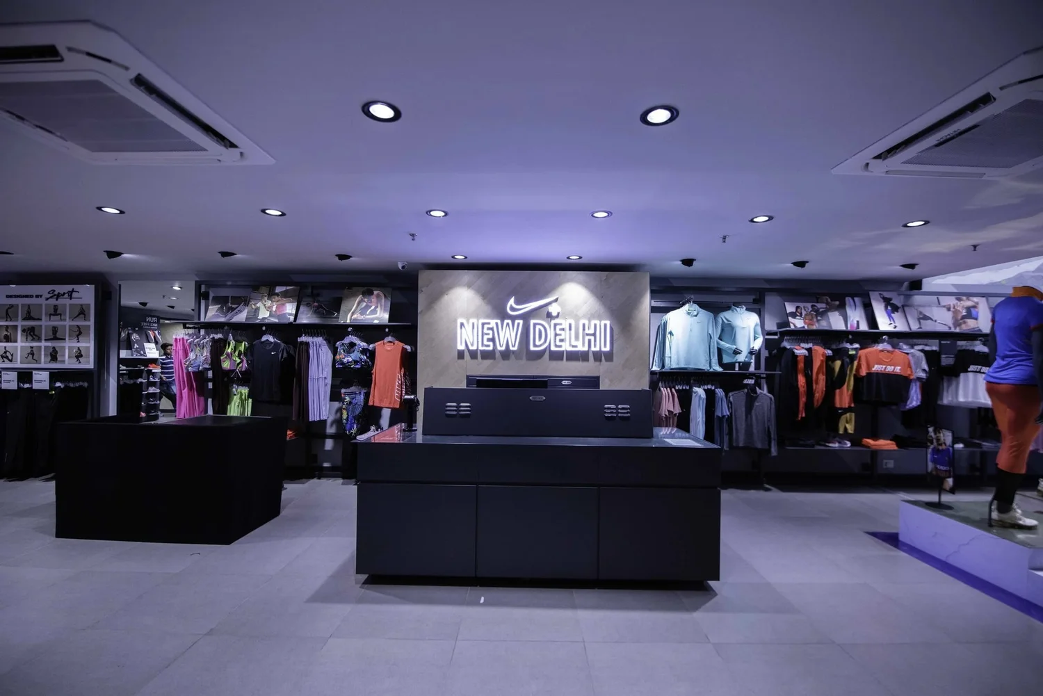 Nike Cricket jersey and store launch photograph