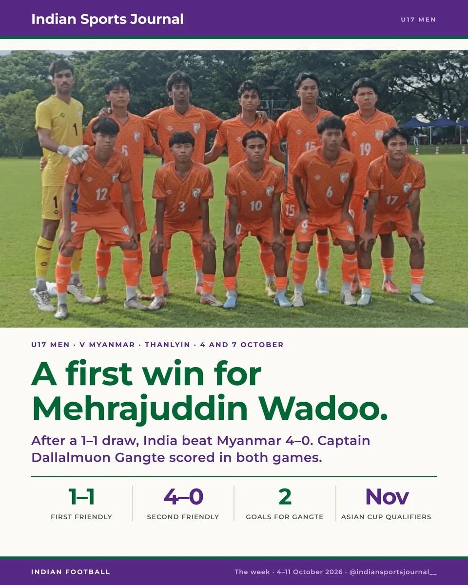 Slide 11 of 16: A first win for Mehrajuddin Wadoo