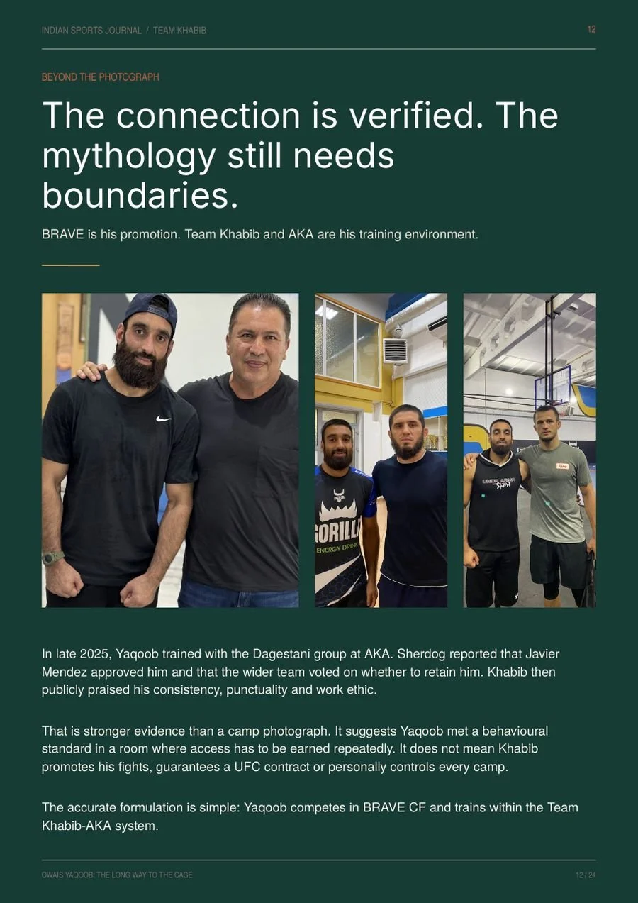 Slide 12 of 24: The connection is verified. The mythology still needs boundaries.