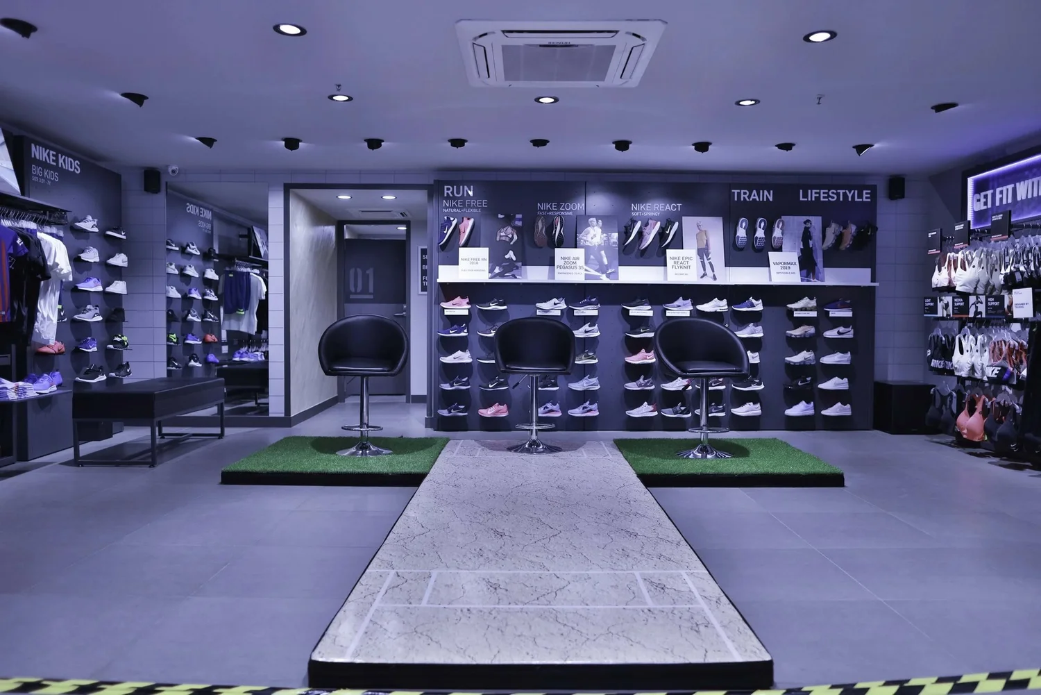 Nike Cricket jersey and store launch photograph