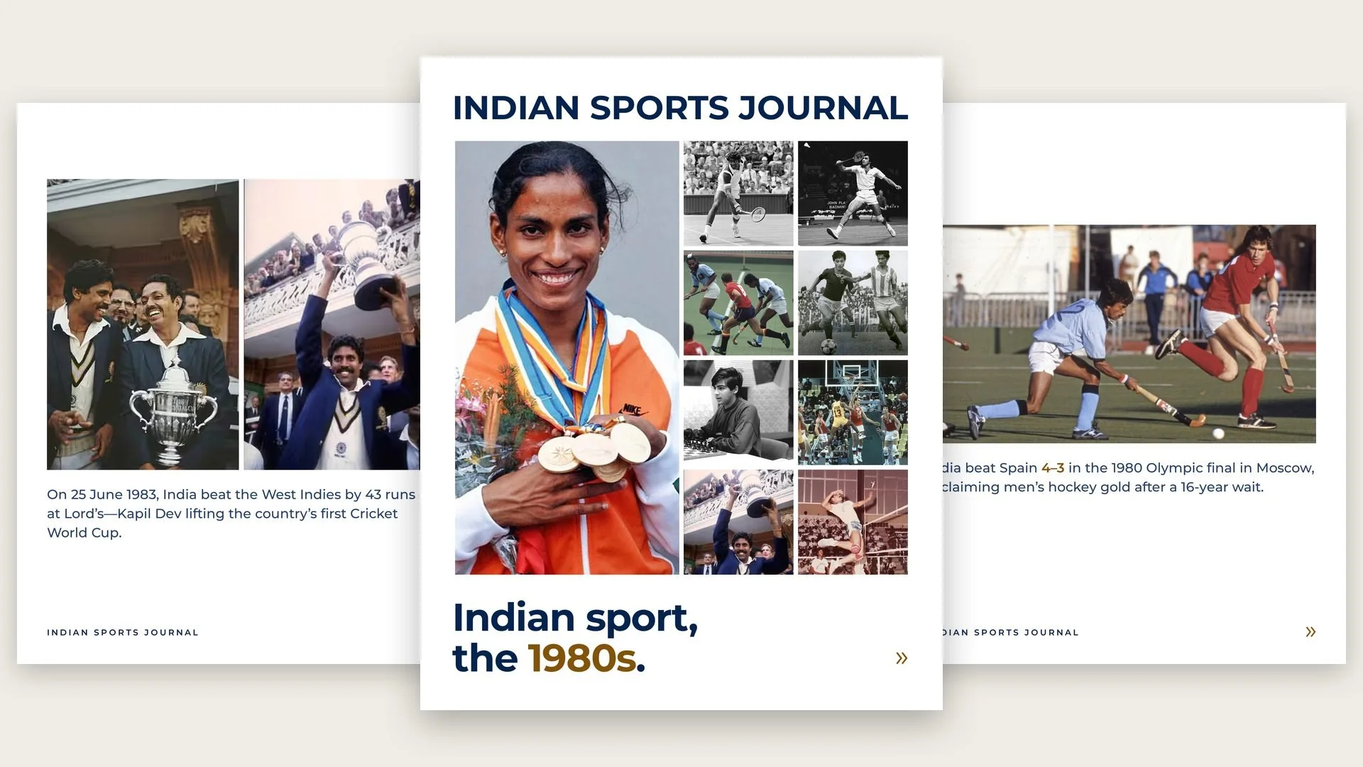 Three slides from ISJ's archive carousel on the 1980s