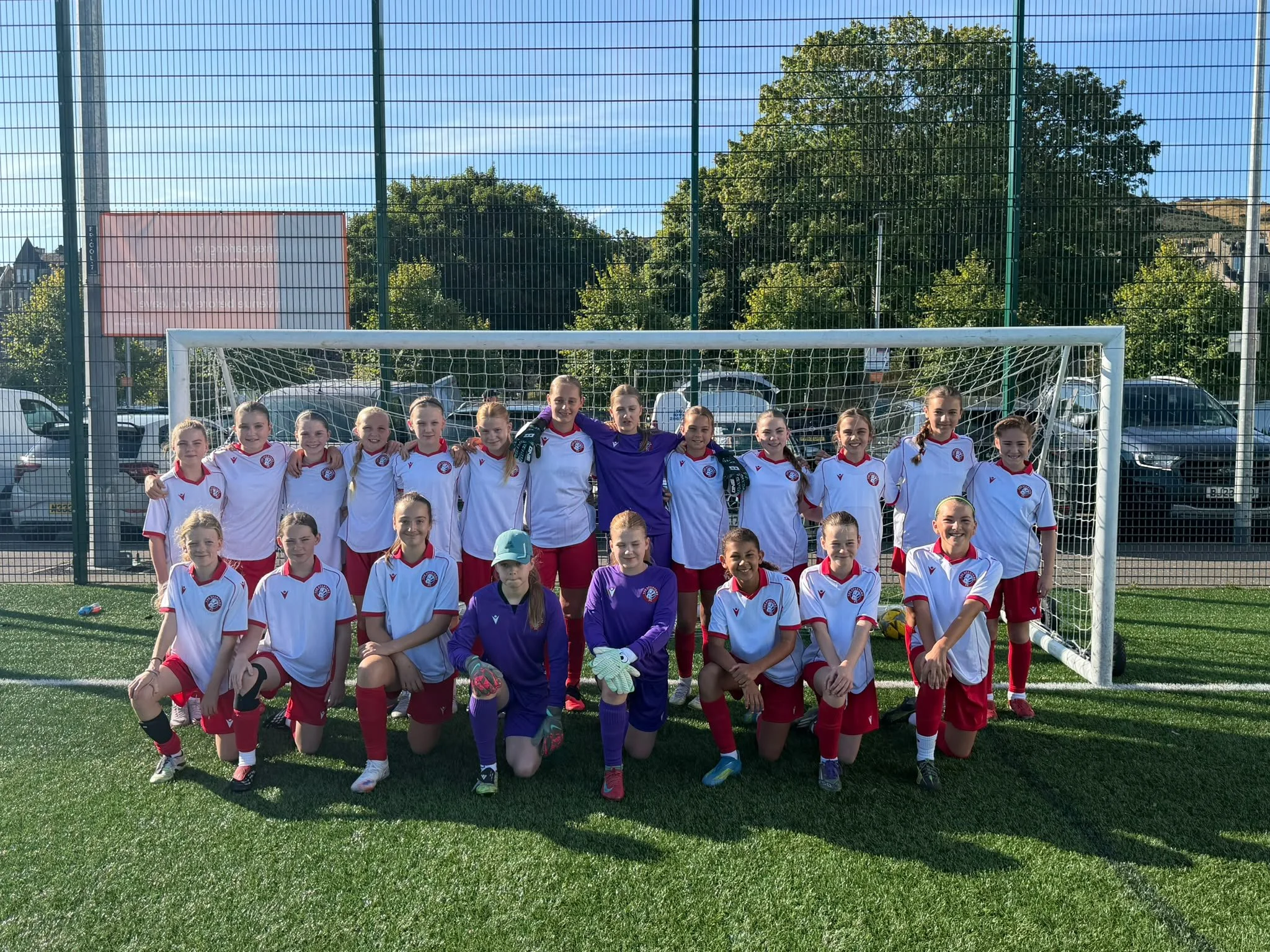 Spartans Girls NextGen U13 squad