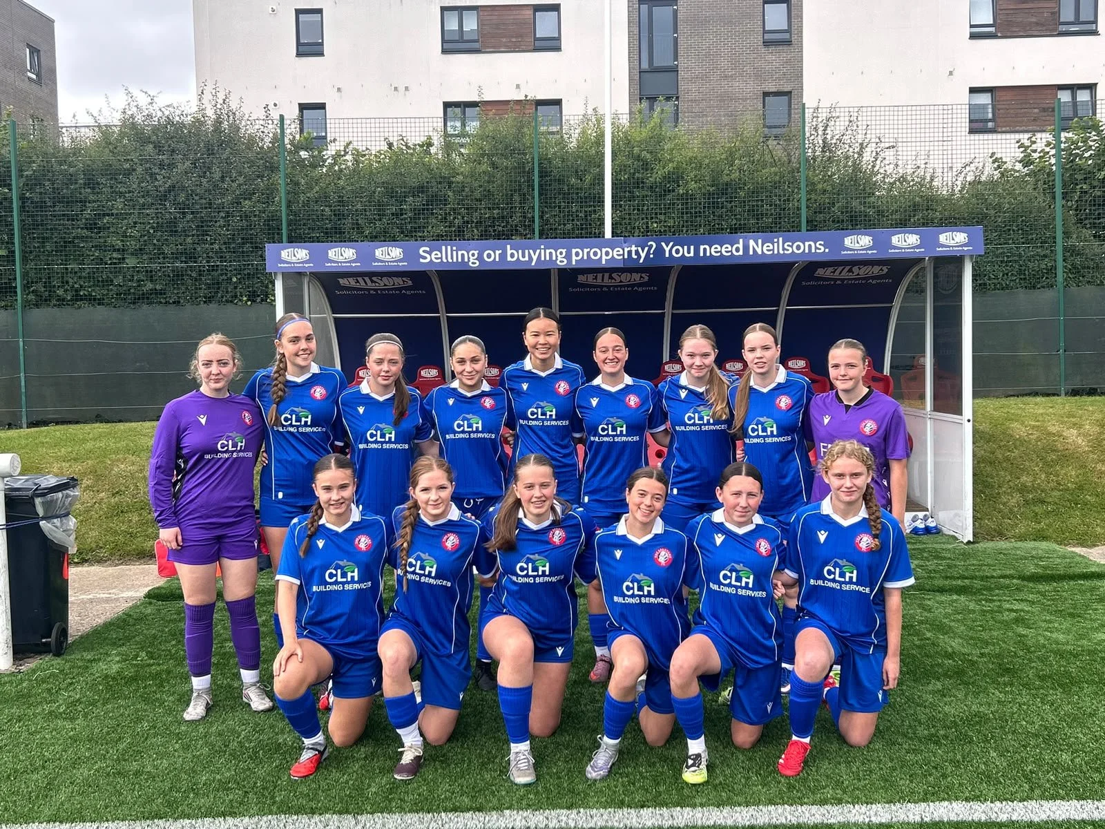 Spartans Girls NextGen U17 squad