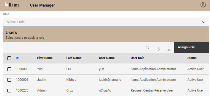 User Role Manager