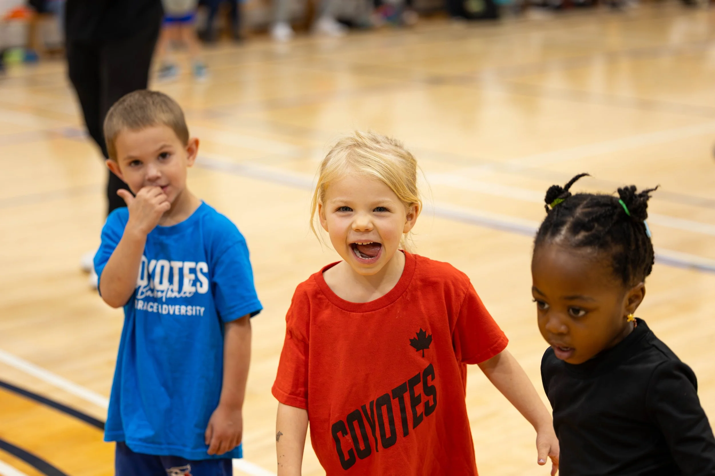 Kelowna Microballers ages 3–5—intro to basketball with movement, coordination, and fun