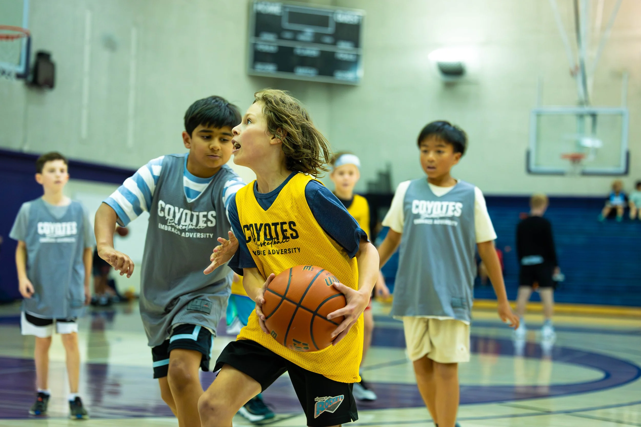 Kelowna Winter 3 on 3 youth basketball league—fast-paced games and skill development