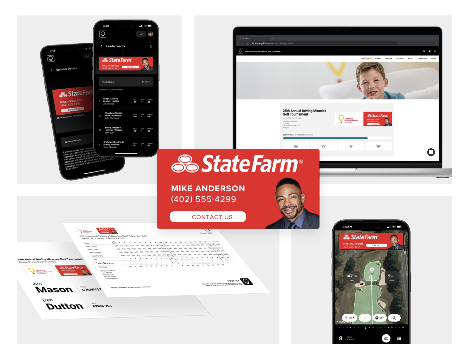 GolfStatus Technology Sponsorship