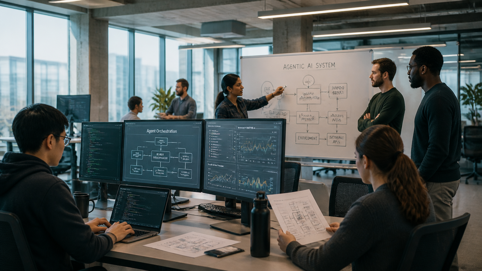 BAI team working with agentic AI systems