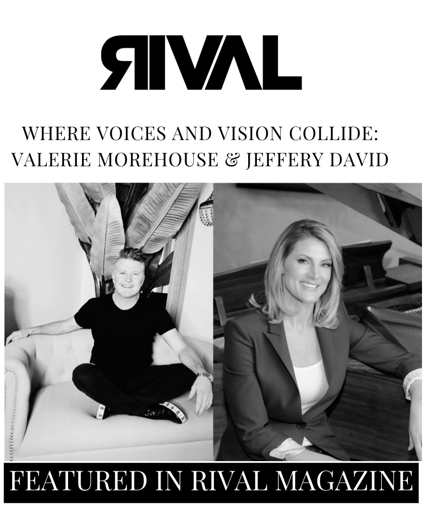Valerie Morehouse and Jeffery David featured in Rival Magazine — Where Voices and Vision Collide