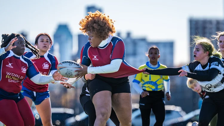 New York Rugby 7s tournament action