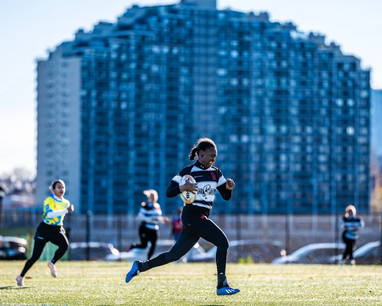 New York Rugby 7s tournament action