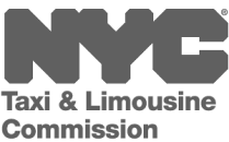 NYC Taxi and Limousine Commision gray logo