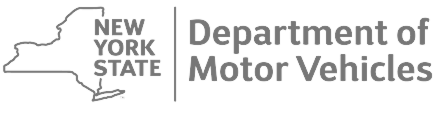 New York State Department of Motor Vehicles gray logo