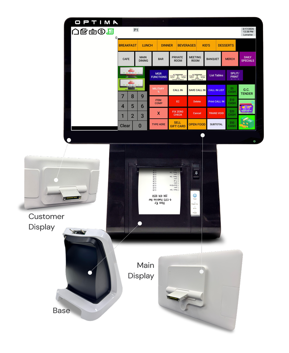 Optima APOS-05 modular hardware view