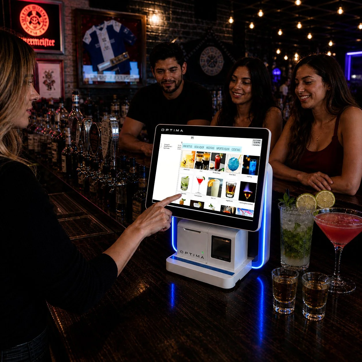 Optima WPOS-06 Windows-based all-in-one POS terminal