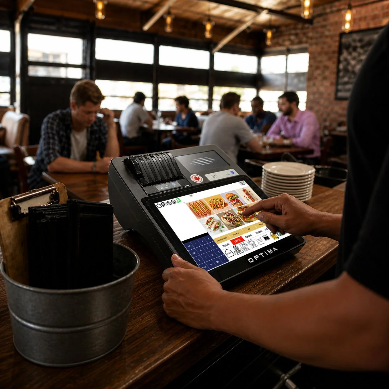 Optima APOS-04 in use at a restaurant