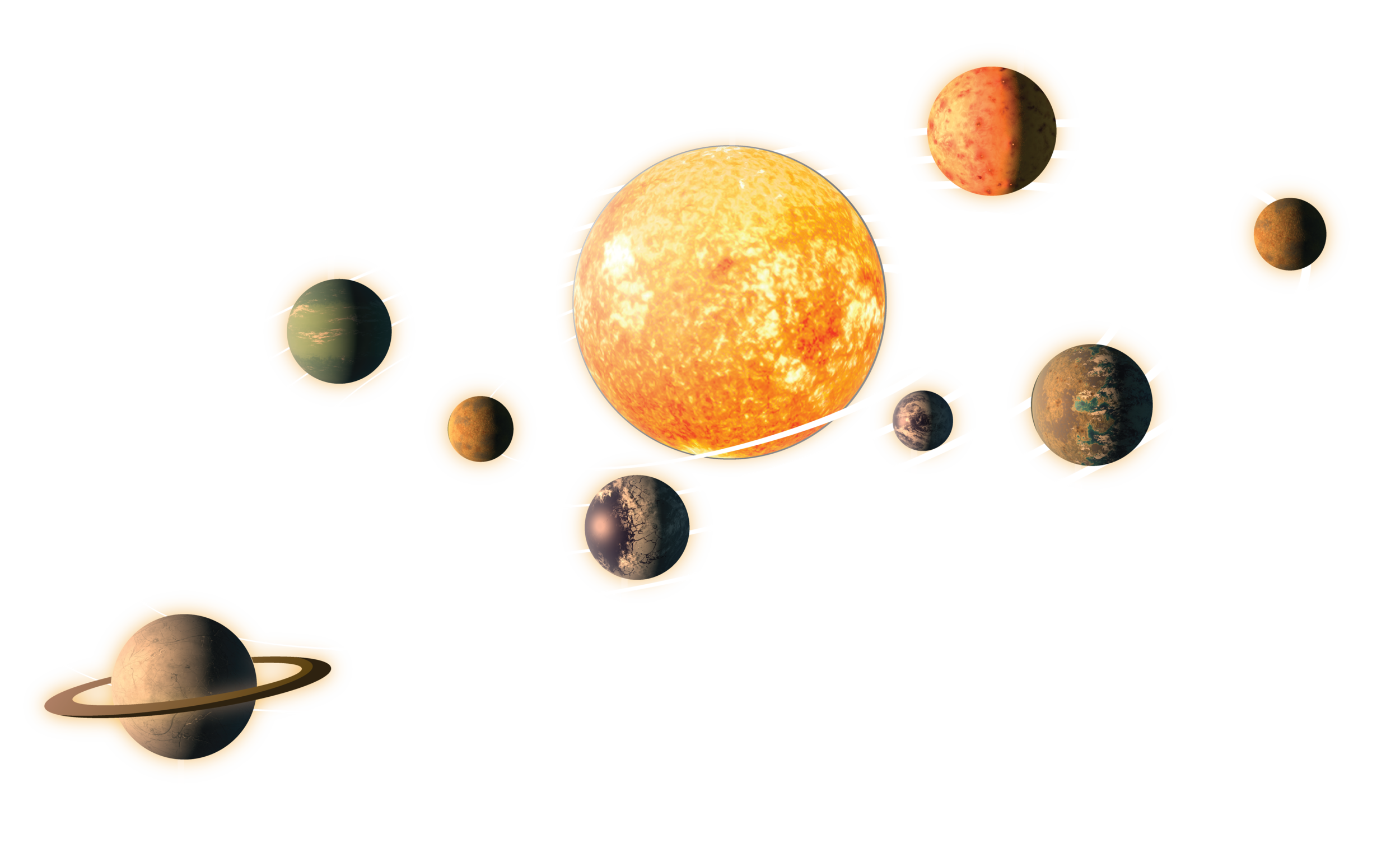 exoplanets map solar system