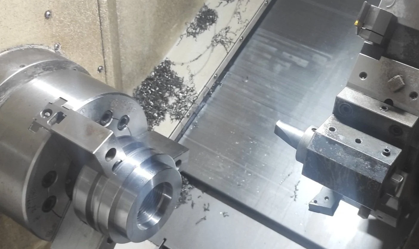 CNC machined hydraulic cylinder components