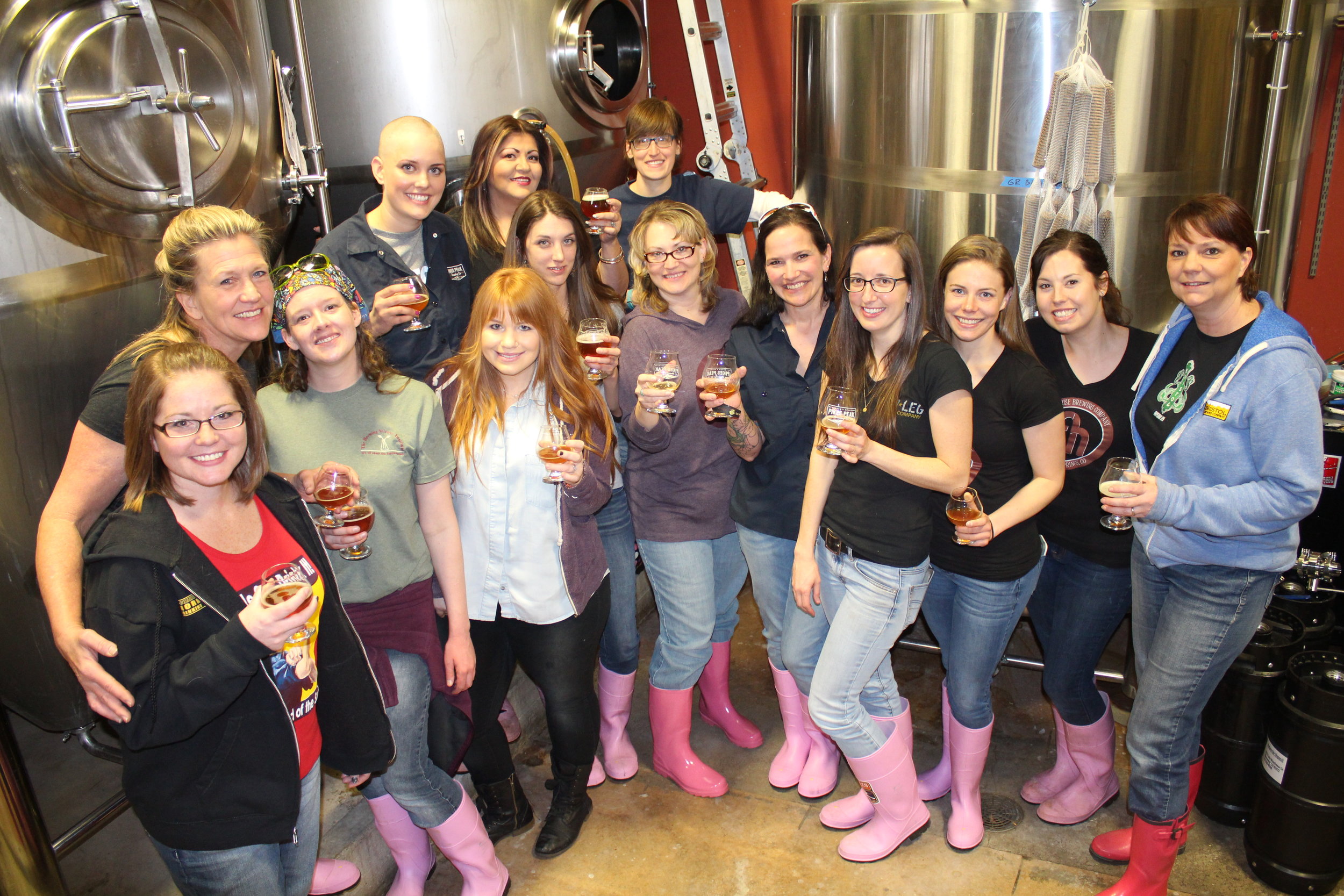 International Women's Collaboration Brew Day 2017 at Dry Dock Brewing in Aurora, CO: Photo focusonthe.beer