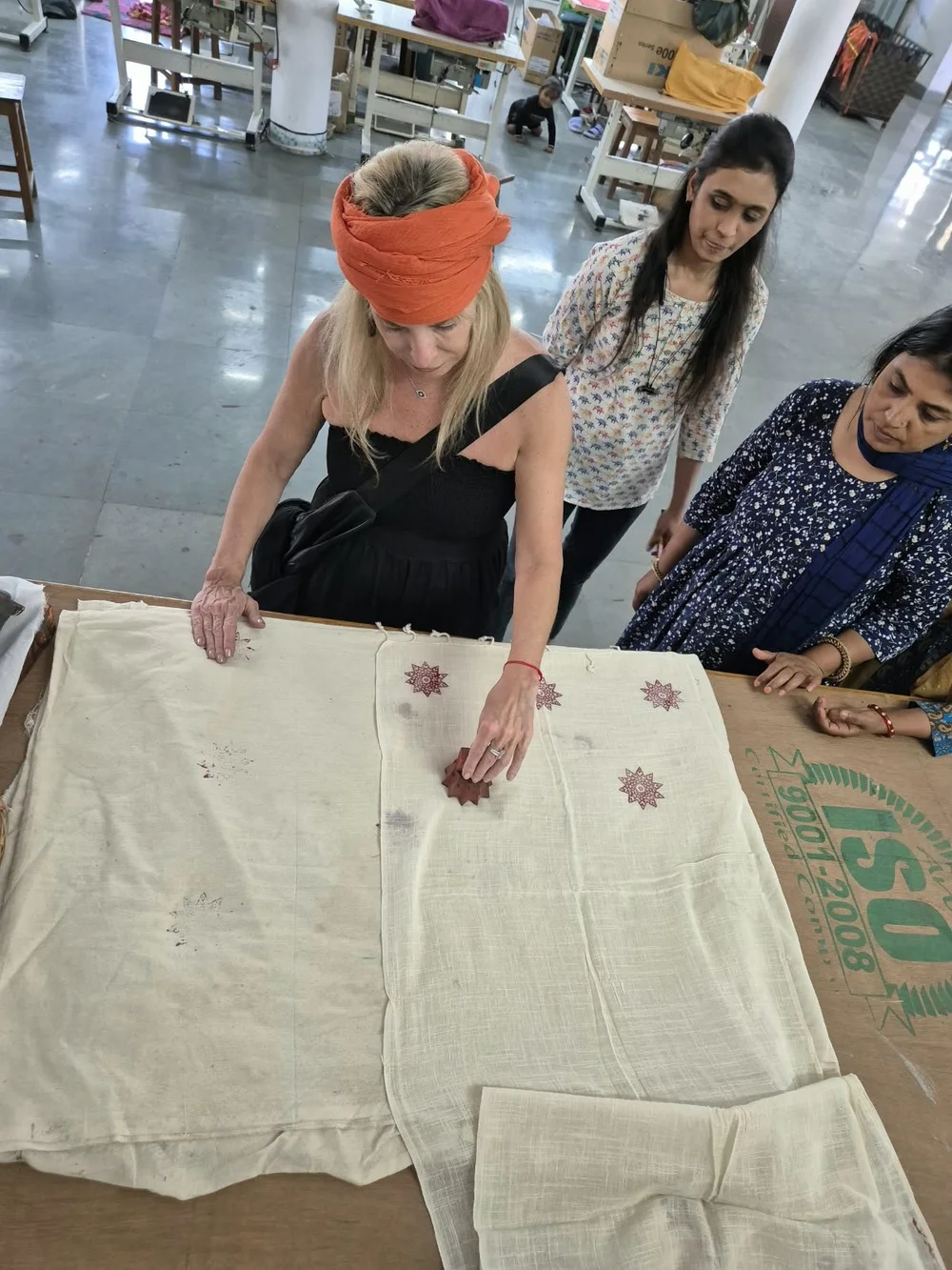 Block, dye, repeat