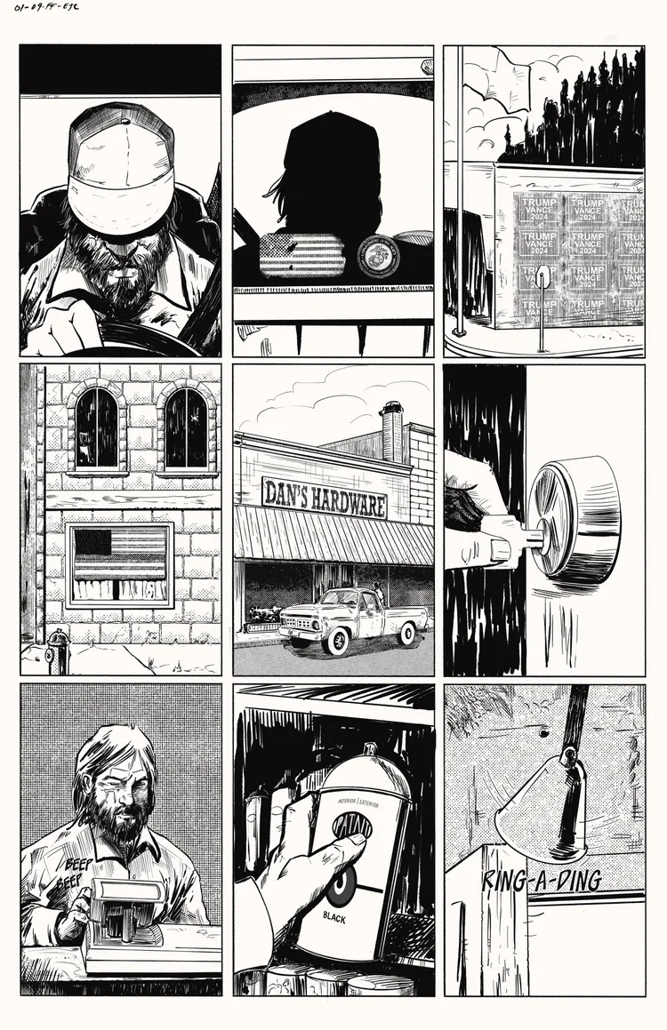 False Flag, page 9