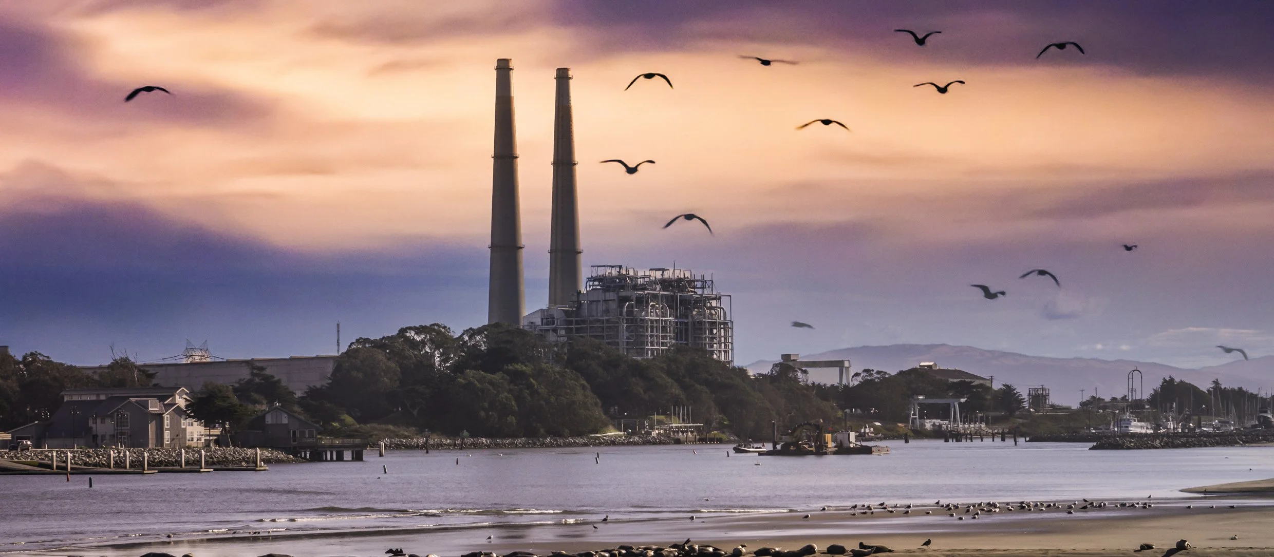 Moss Landing battery fire response, Monterey Bay
