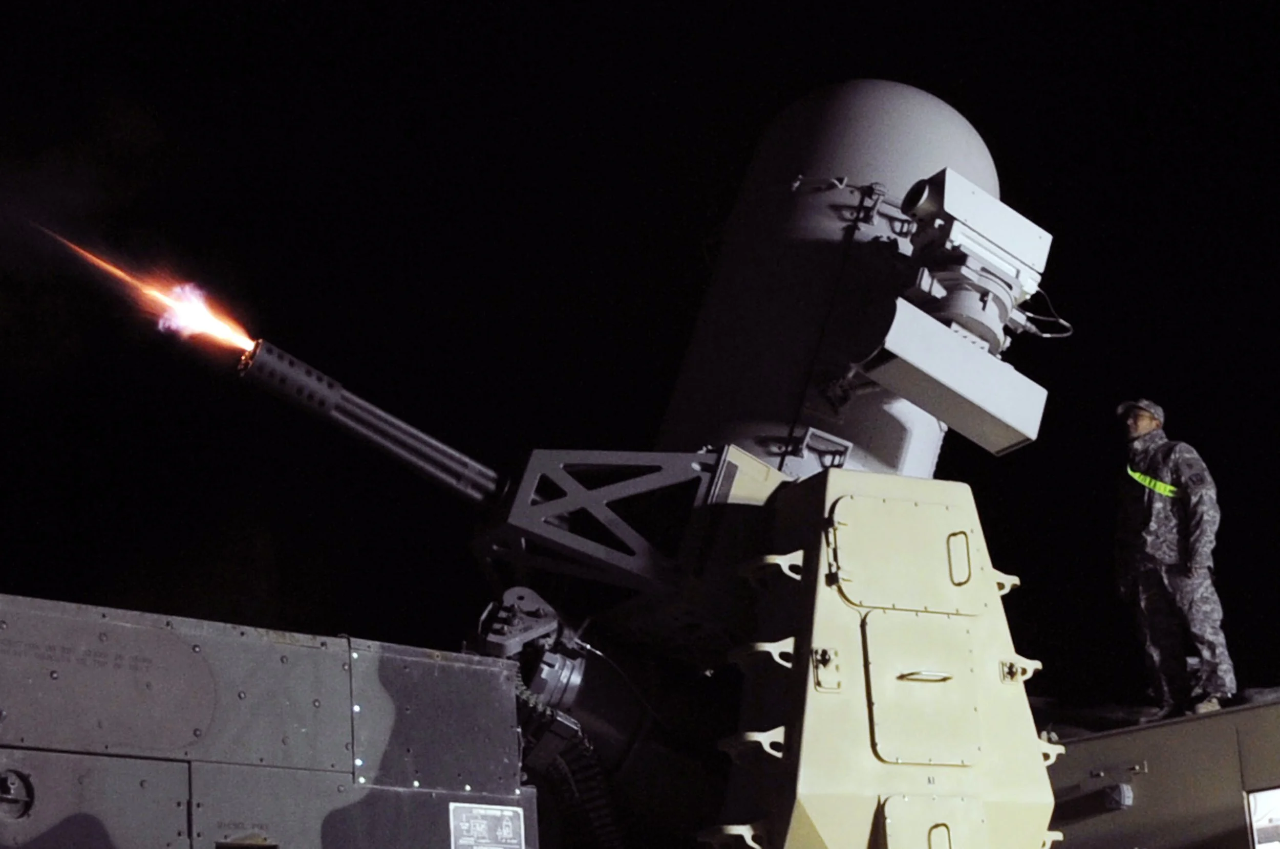CRAM System Test Fire — Maj. Gen. John Johnson